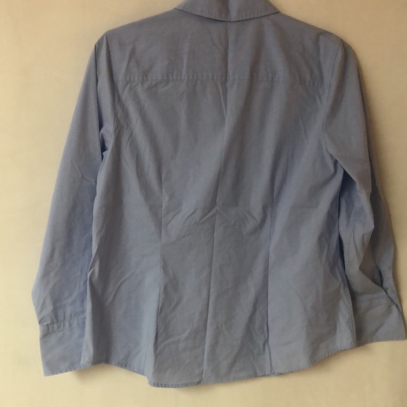 Talbots blue button down - Picture 7 of 8